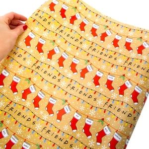 FRIENDS CHRISTMAS GIFT WRAP